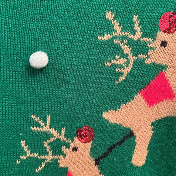 Holiday time Ugly Christmas sweater. Size small - Picture 4 of 5
